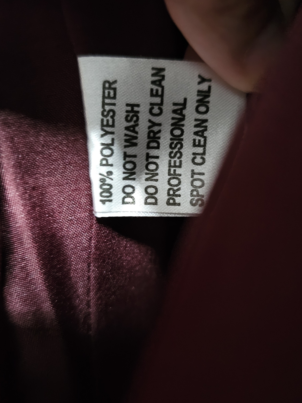 JJ's House Burgundy Chiffon Pleated Bishop Sleeve Midi Dress Approx L - Picture 4 of 11